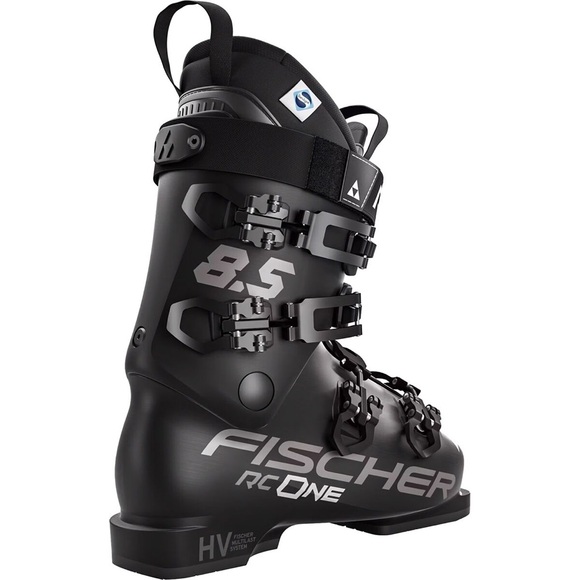 NWT Fischer Black RC One 8.5 Ski Boots - Picture 3 of 16
